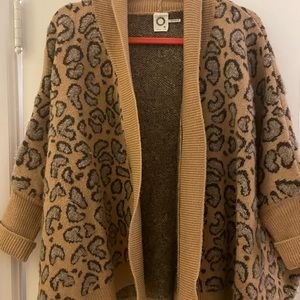Anthropologie Ome Sized Cardigan Sweater